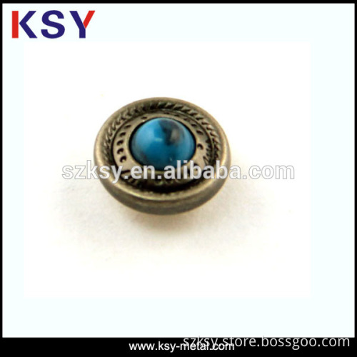 hot sell black metal cowboy buttons
